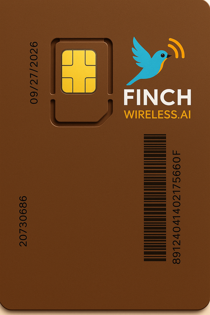 Finch Wireless Data Only Plan