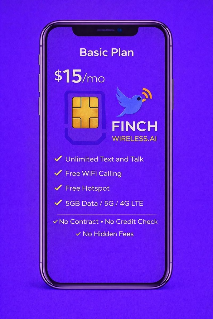 Finch Wireless AI Plans